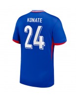 Francie Ibrahima Konate #24 Domácí Dres ME 2024 Krátký Rukáv